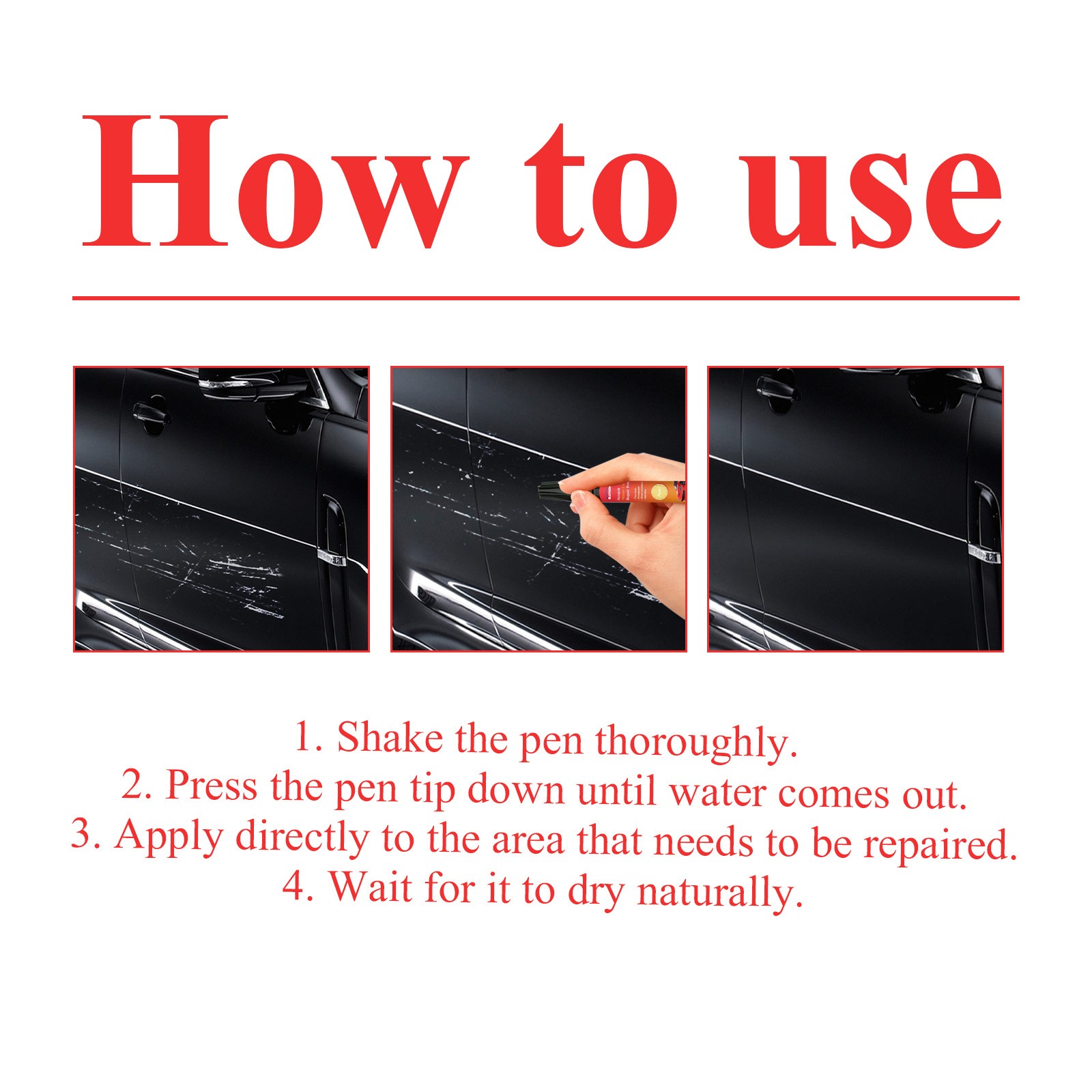 All Cars Magic Pen for Car Scratches, Magic Car Scratch Removal Pen 2025 HOT