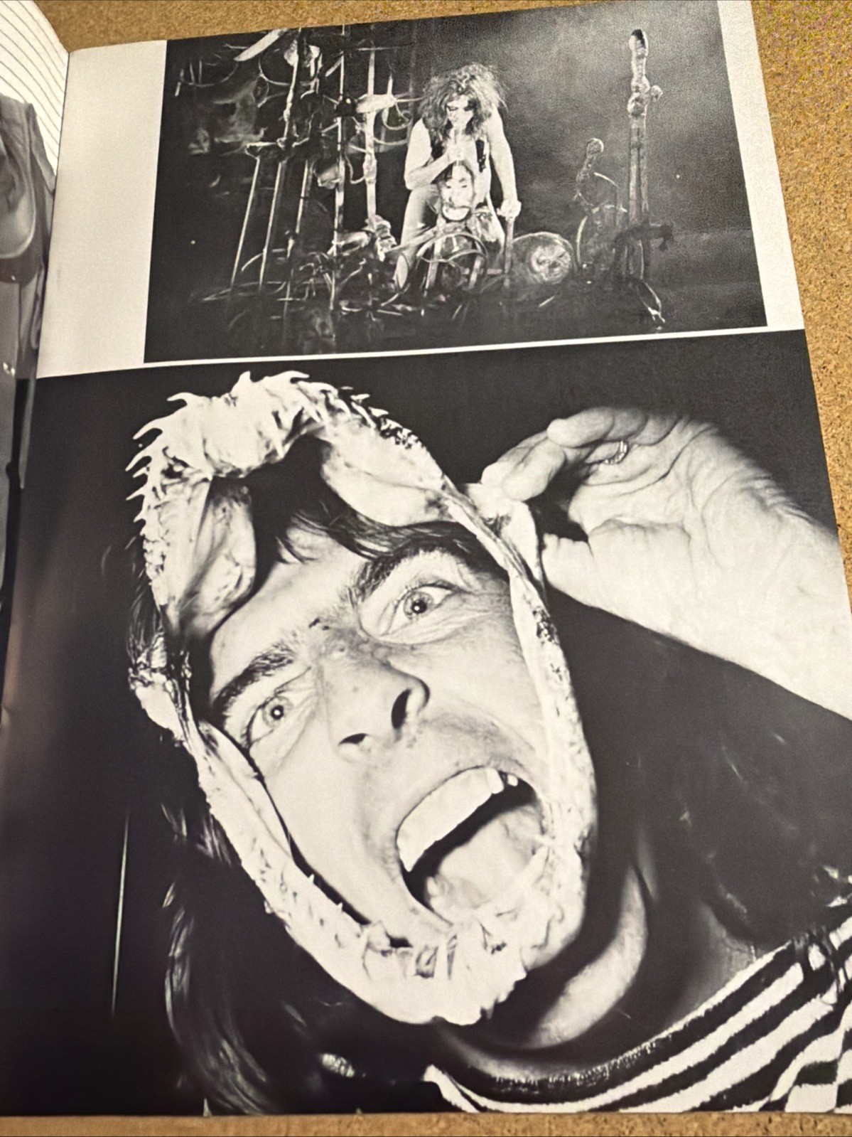 Vintage 1977 ALICE COOPER GUILTY Tour Concert Program Tour Book Rock Heavy Metal