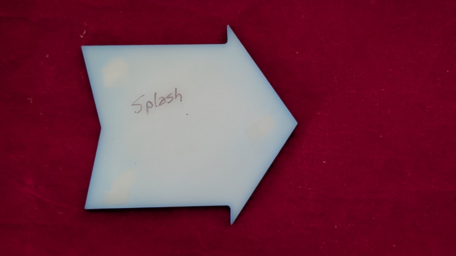 Rare Vintage Disneyland Park Used Splash Mountain Fast pass Sign + Signage