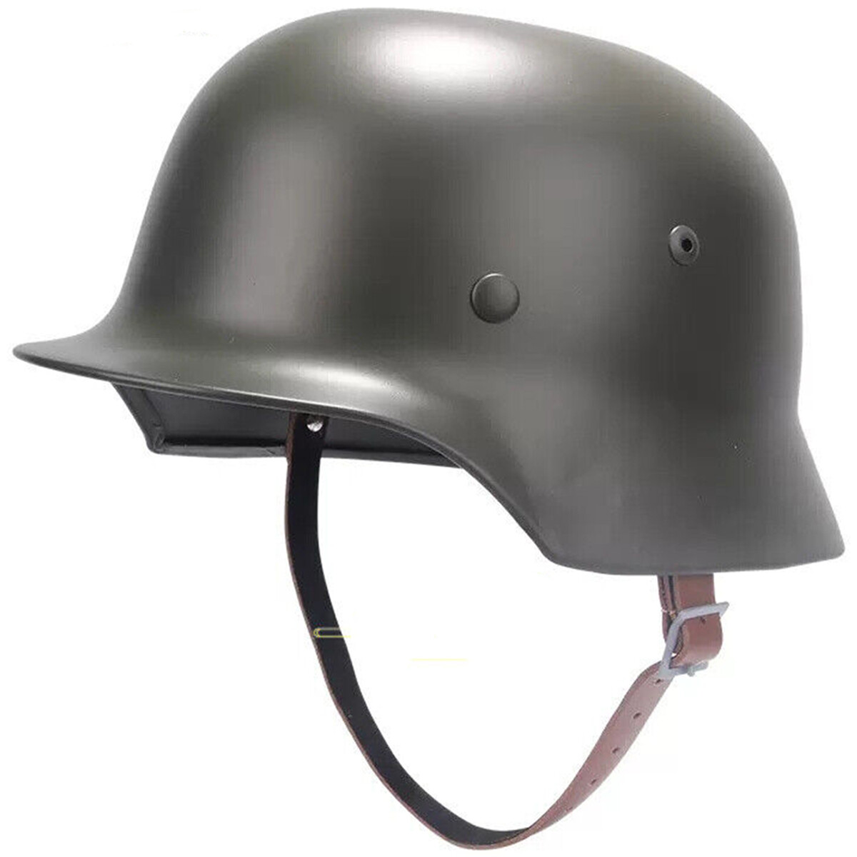 WWII Classic German Military M35 Steel Motorcycle Helmet Army Field Helmets