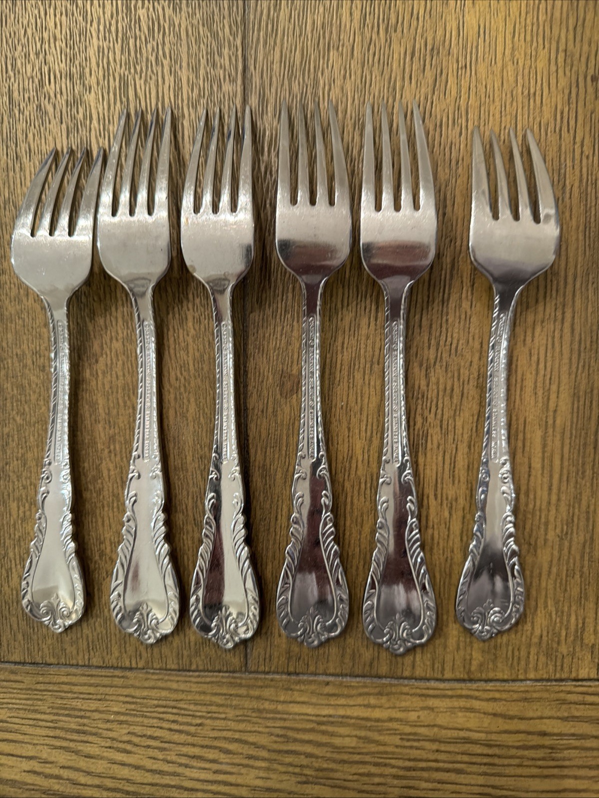 Reed & Barton Louis Philippe 18/10 Stainless Dinner Forks – Set of 6