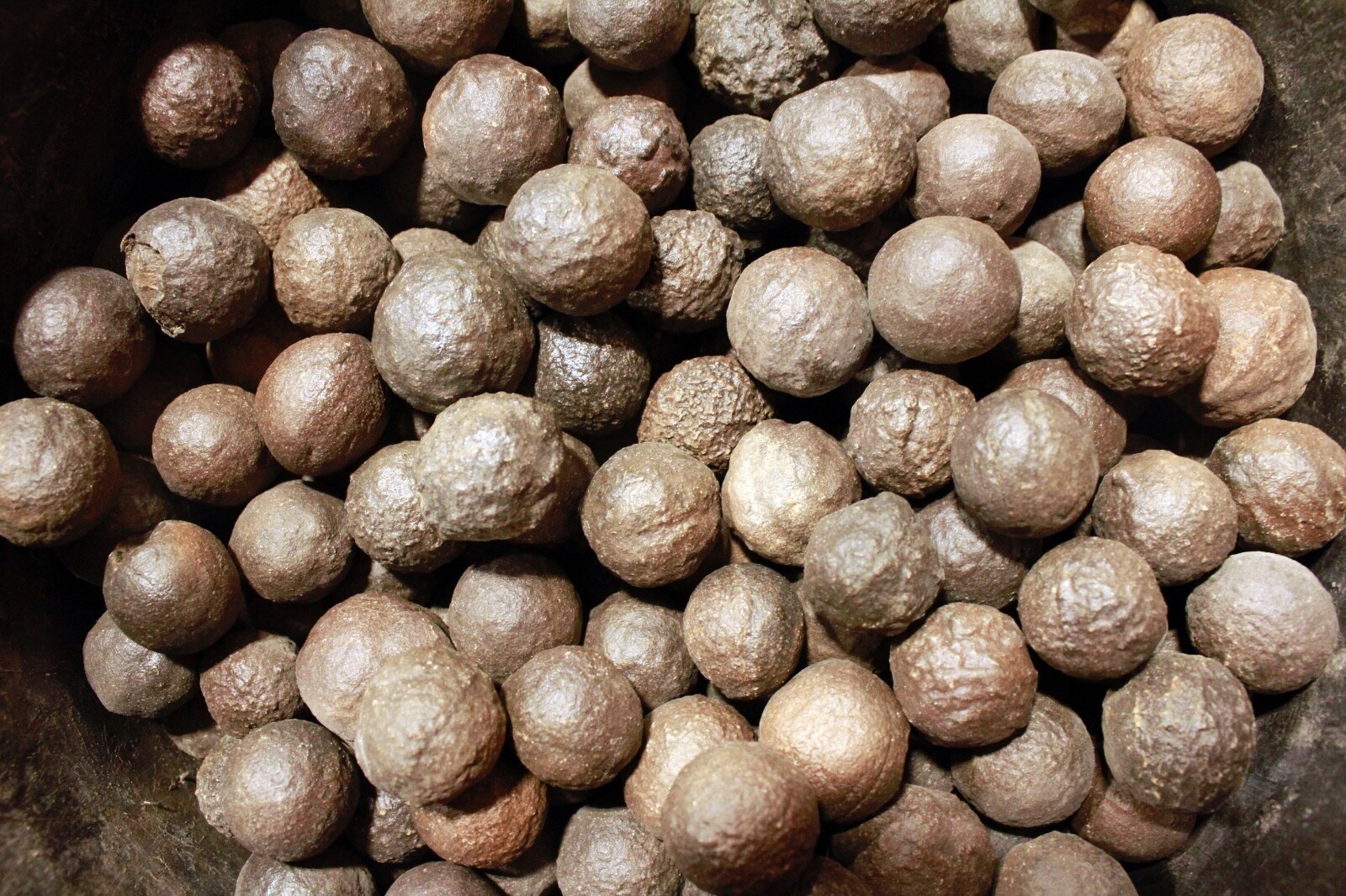 Moqui Marbles • Iron Concretions • One Pair, About 1.50" diameter