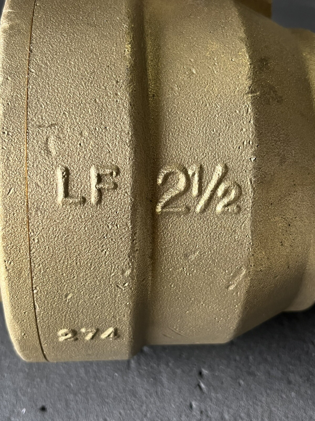 2-1/2" Solder, Full-Port, Lead-Free Brass Ball Valve, 400 WOG, 150 WSP