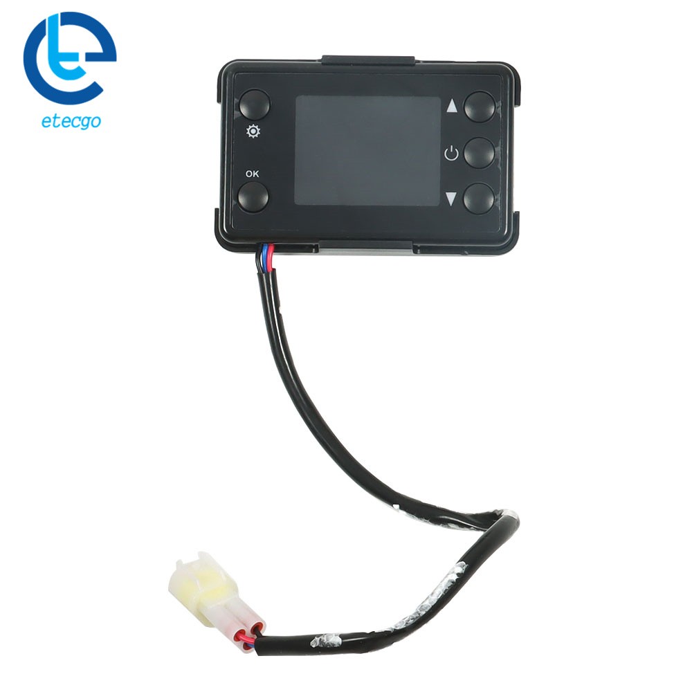 12V 5KW 10L Tank Diesel Air HeaterThermostat Monitor For Trucks Bus Car
