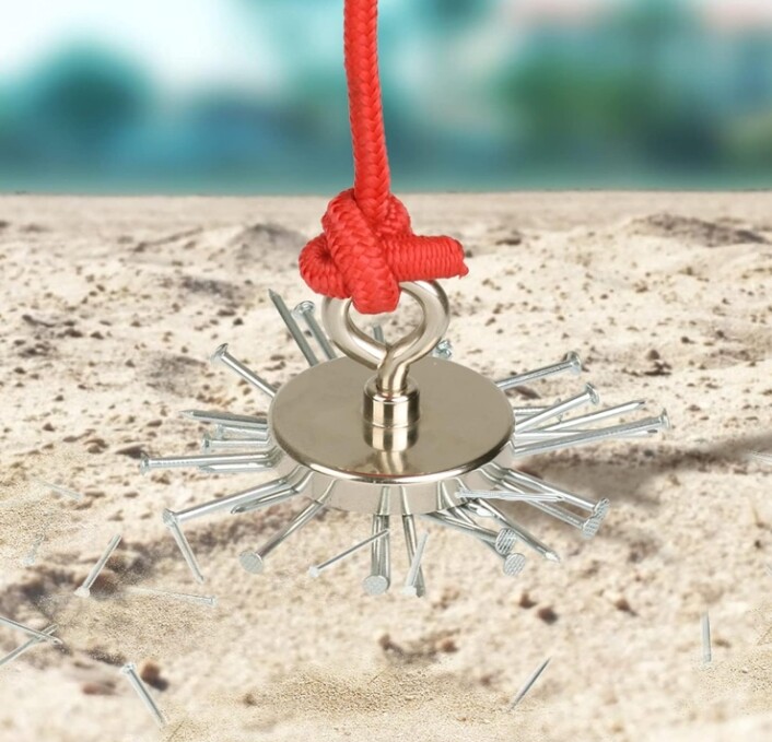 Large Fishing Magnets strong Neodymium super Rare Earth Magnet hooks 150-1600Lbs