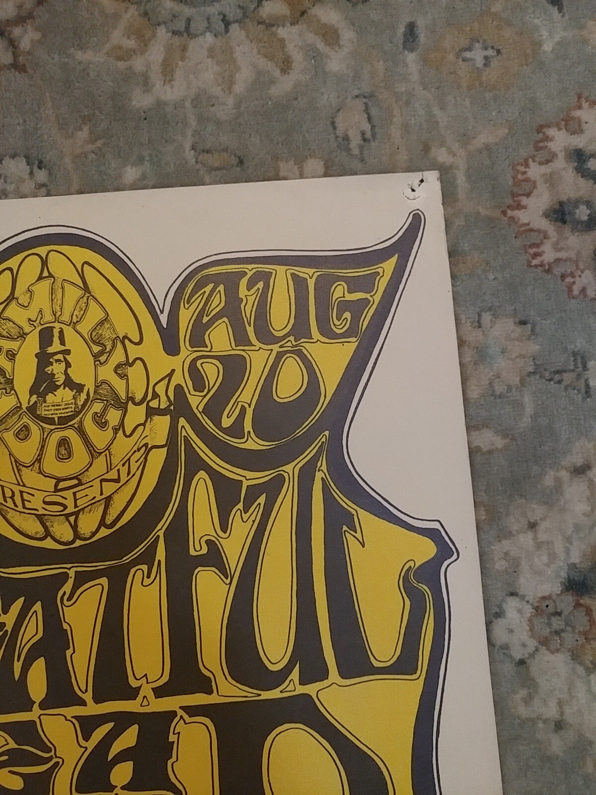 FD022 FAMILY DOG Poster GRATEFUL DEAD Sopwith Camel AVALON Mouse