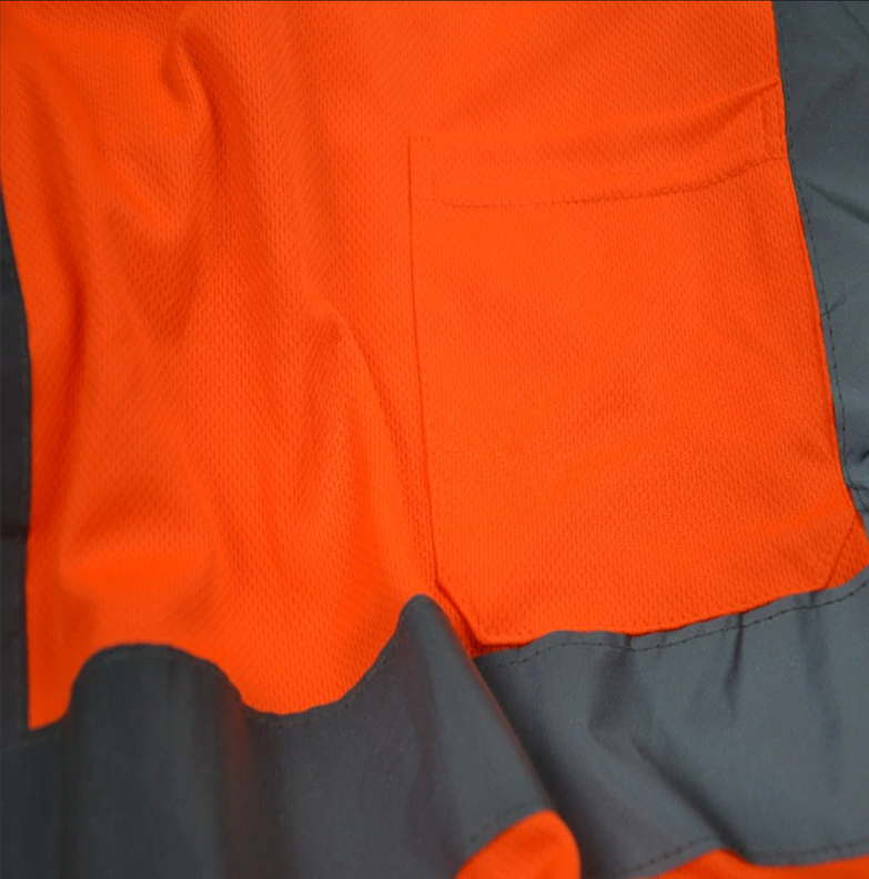 ANSI High Visibility Reflective Long Sleeve Safety Work T-Shirt