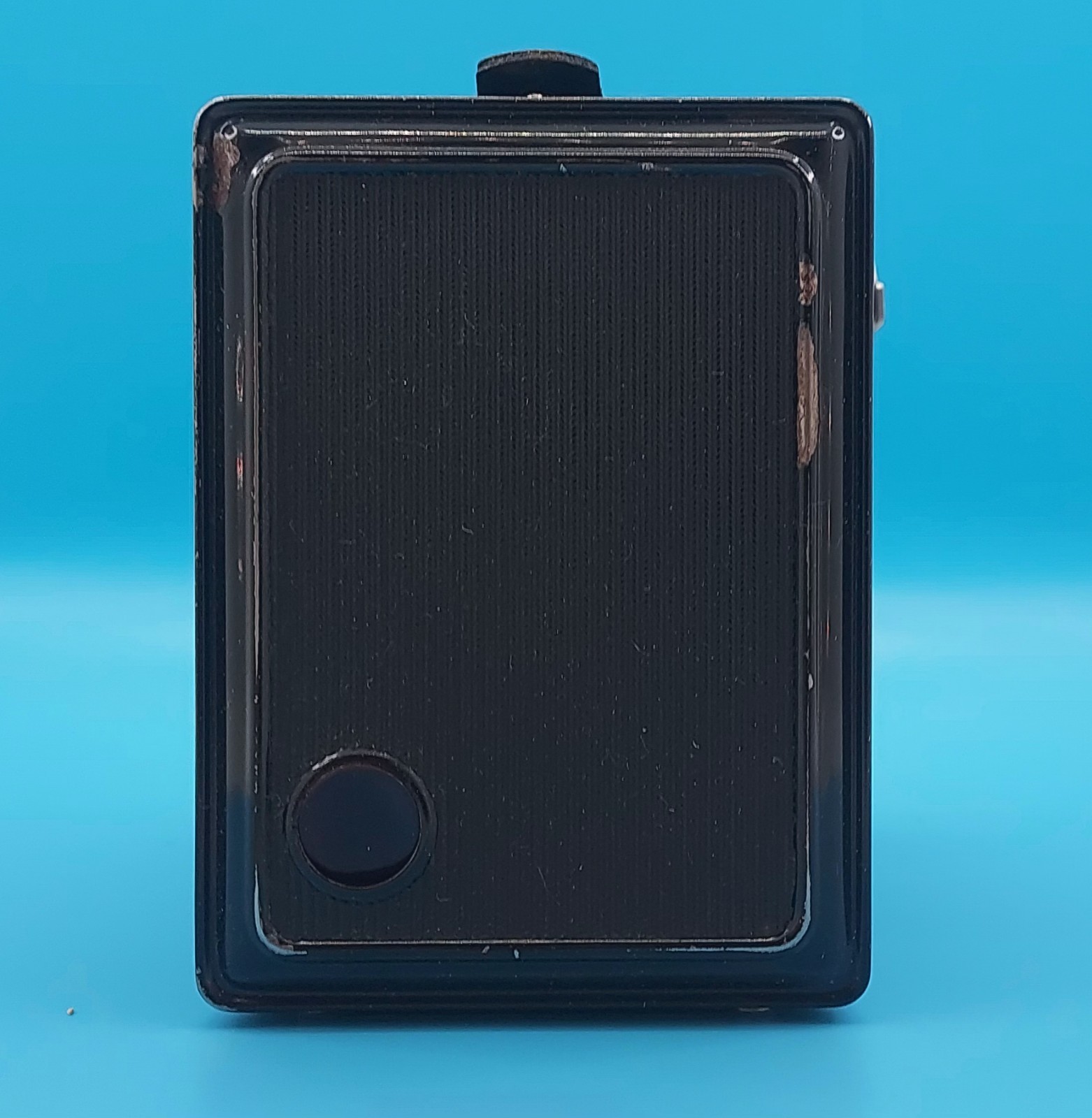 Agfa Synchro Box Camera, Germany 1950s, Art Deco, 120 Rollfilm 6x9 Untested