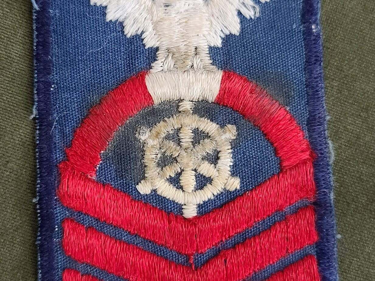 WWII 1940s Civilian US Navy Themed Homefront Patch Nautical Sailor (Not WAVES)