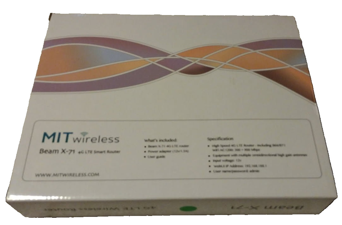 MIT Wireless Beam X-71 Long Range LTE / 4G / WAN Router NOB
