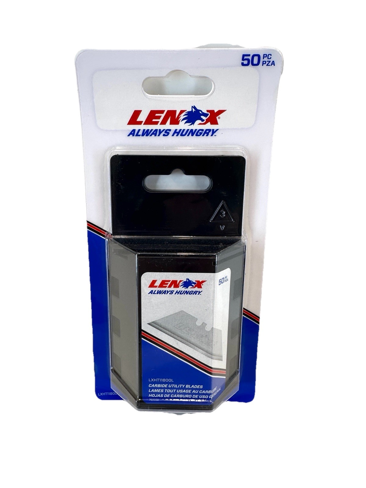 Lenox 50 Pack Carbide Utility Blade Replacement Pack Model LXHT11800L
