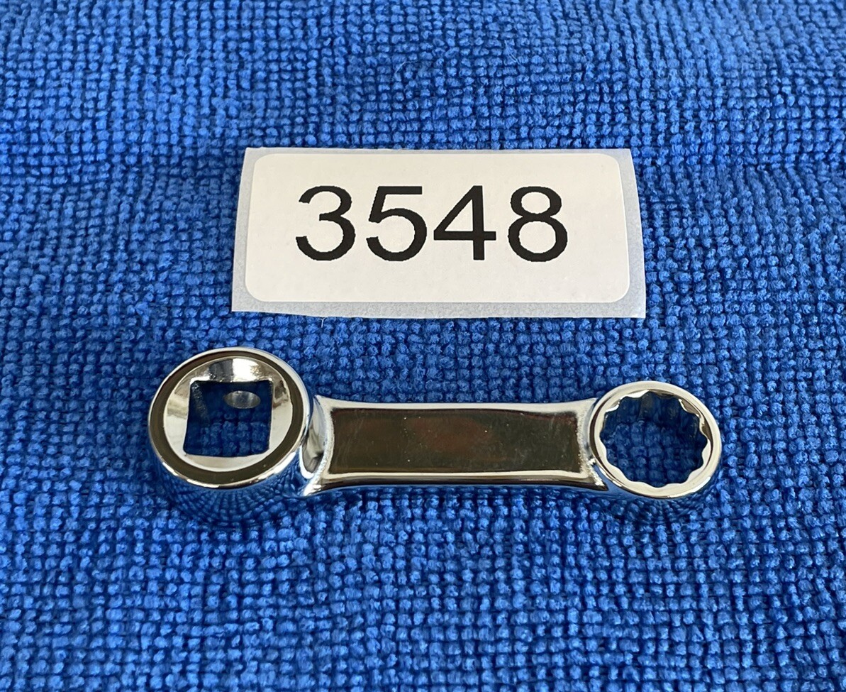 Proto J5114 7/16" Box End Torque Adapter, 3/8" Drive Crowfoot Wrench