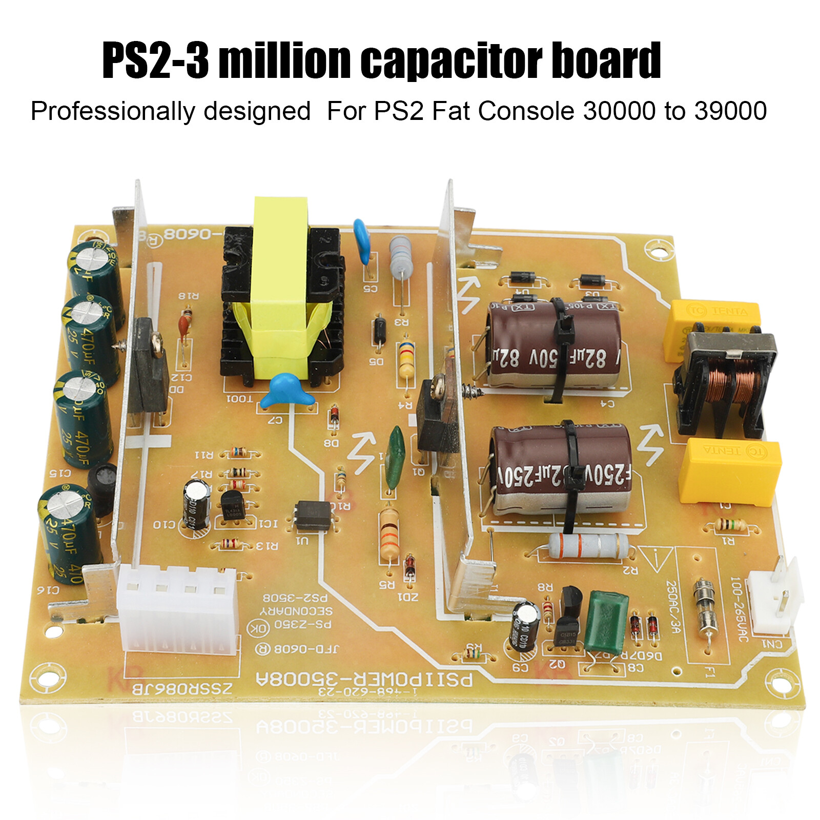 For PS2 Fat Console Built-in Power Supply Board Motherboard 30000 to 39000 US