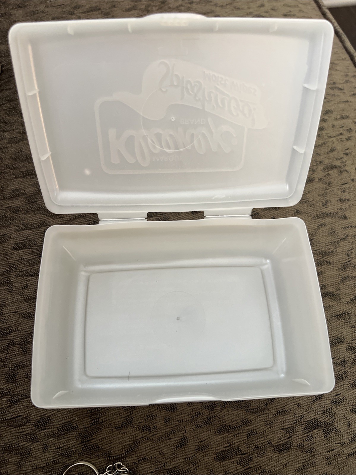 Kleenex Splash'n Go Moist Wipes Refillable Tub Hard Shell Container