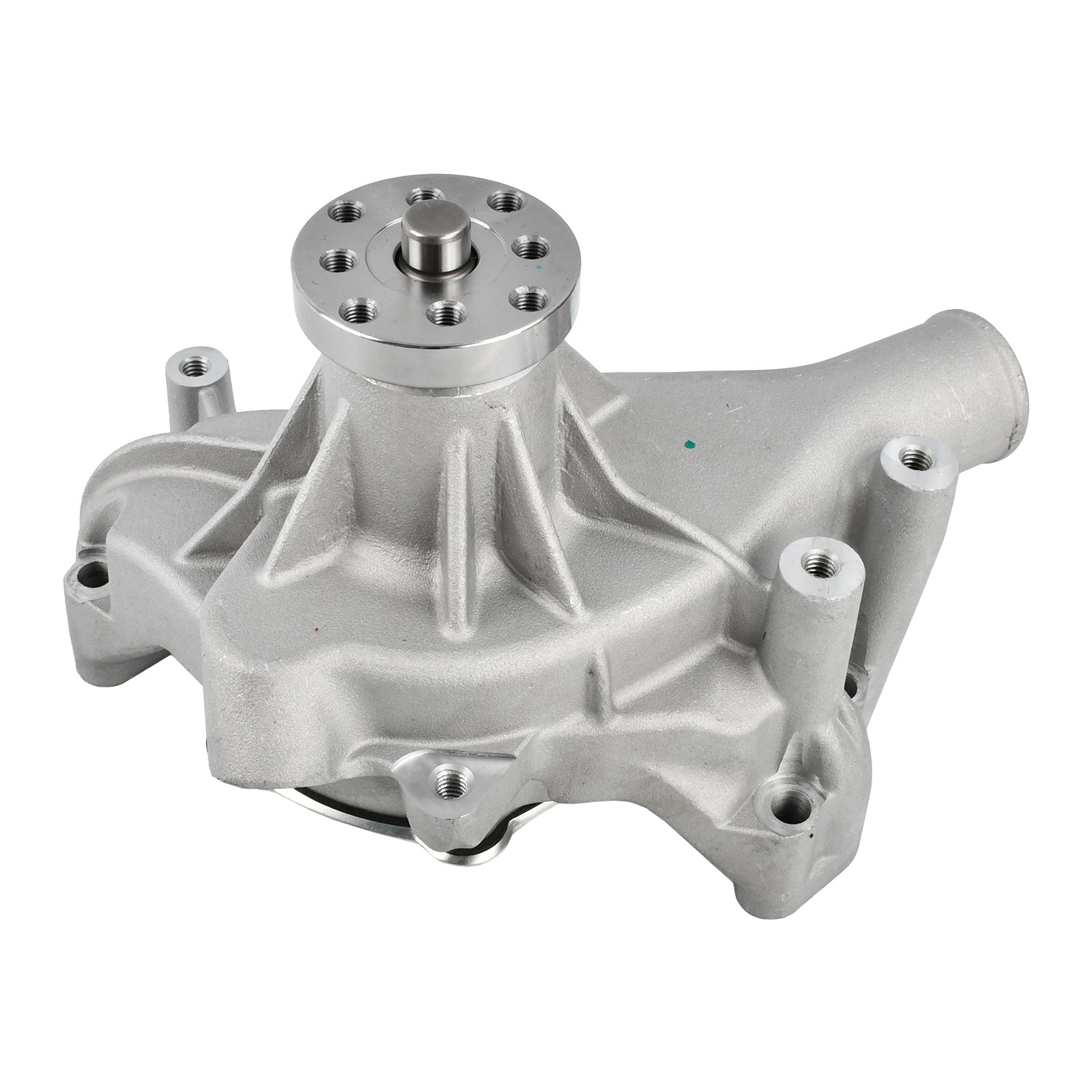 For SBC Small Block Chevy 283 305 327 350 400 Long Water Pump & 2 Groove Pulley