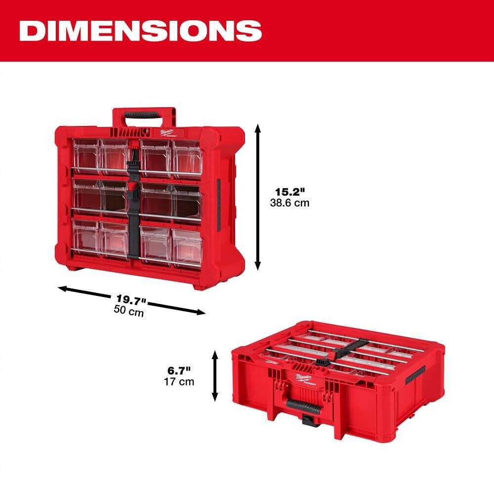 Milwaukee Packout Tilt Bin Organizer
