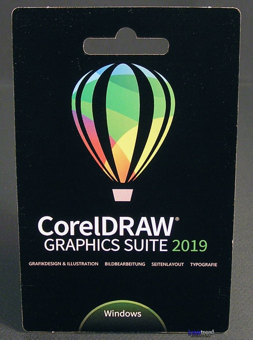 CorelDRAW Graphics Suite 2019 Full Version Windows PKC Permanent License Original Packaging NEW