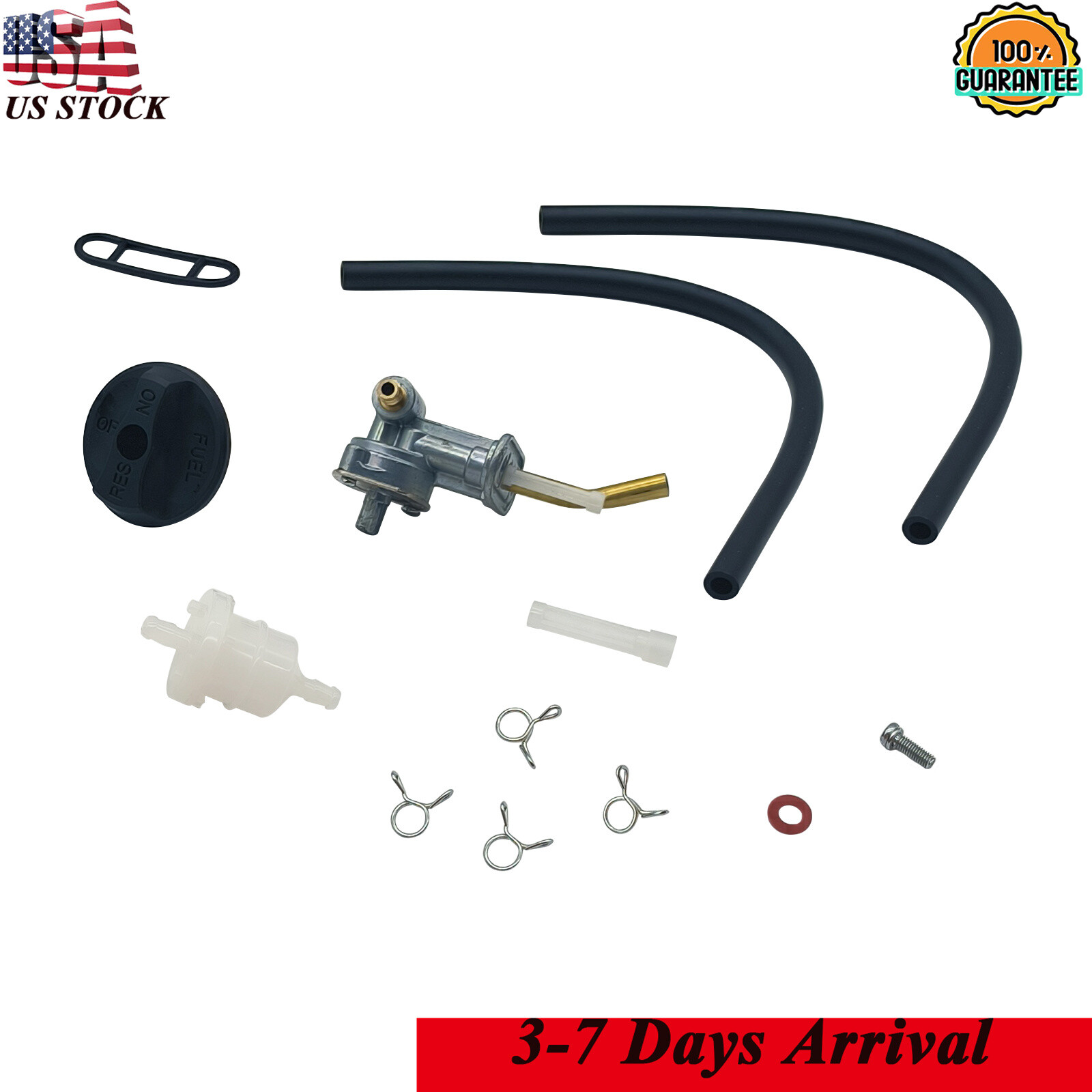 Fuel Valve Shut Off Petcock For Arctic Cat ATV 98-06 250 300 400 500 0470-445