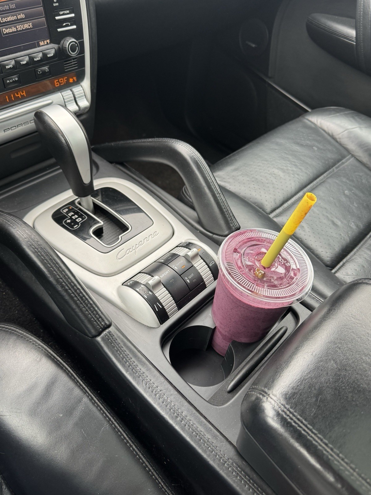 Porsche Cayenne 955 957 Dual Cup Holder Insert 2003-2010