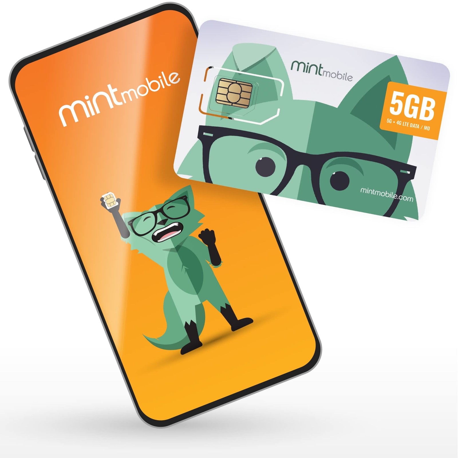 $15/Month Mint Mobile Phone Plan | 4GB of 5G • 4G LTE Data + Unlimited Talk & Te