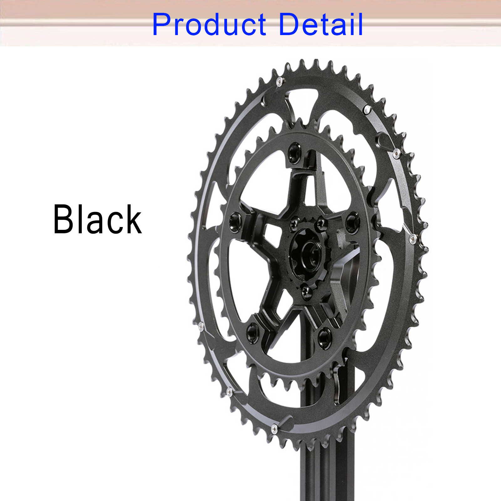 34/36/39/50/52/53T 110BCD Chainring Road Bike Fit Shimano Sram Crankset Aluminum