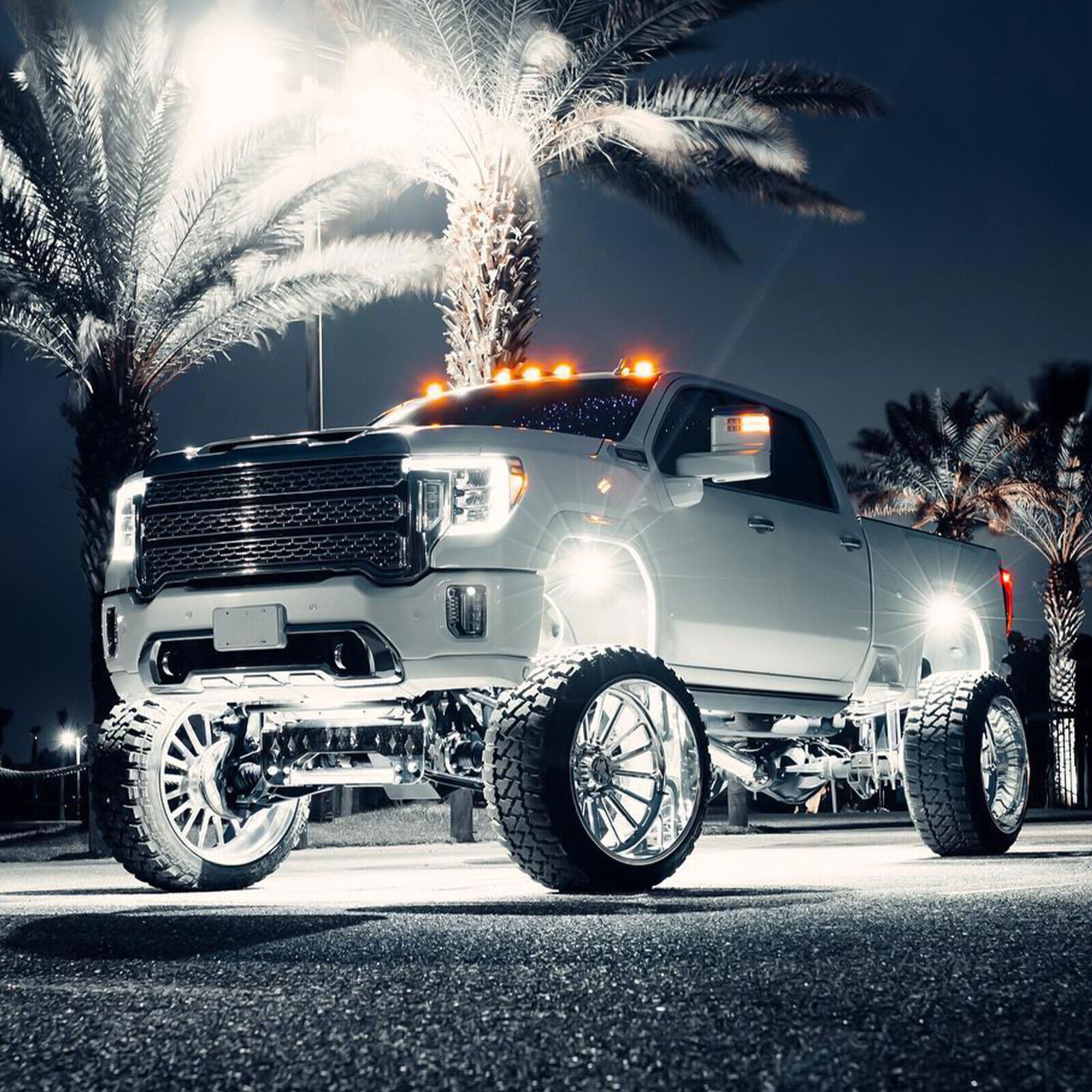 12x Pure White LED Rock Lights Underbody Glow Lamp for Offroad SUV Pickup Truck