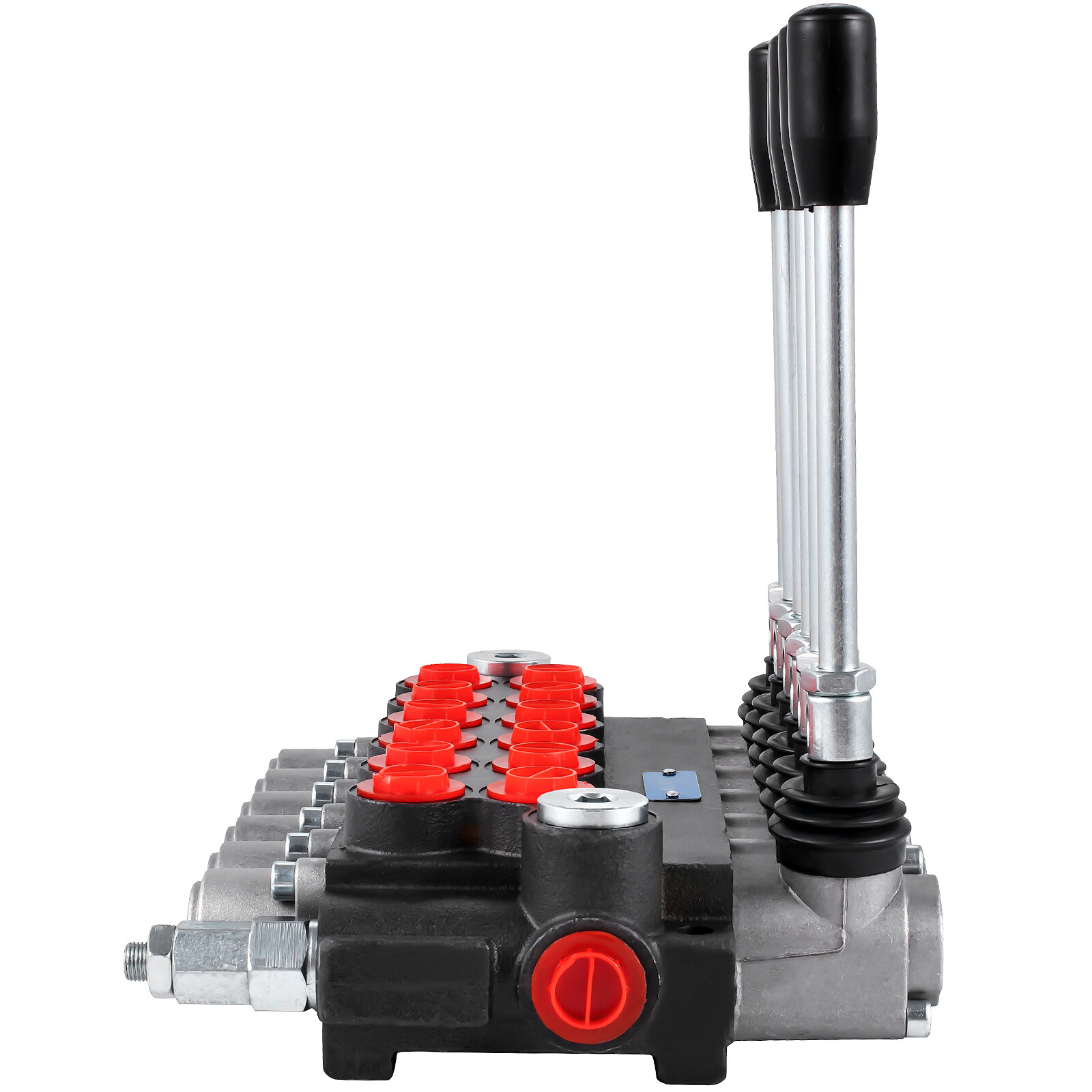 Hydraulic Backhoe Directional Control Valve w/ 2 Joysticks, 6 Spool, 11 GPM