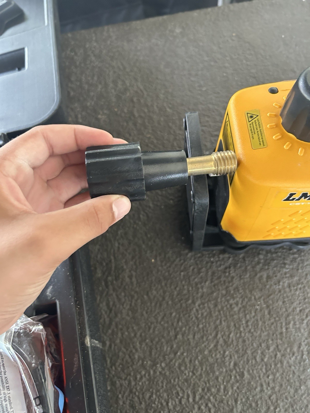 CST/Berger Laser mark Wizard Rotary Laser