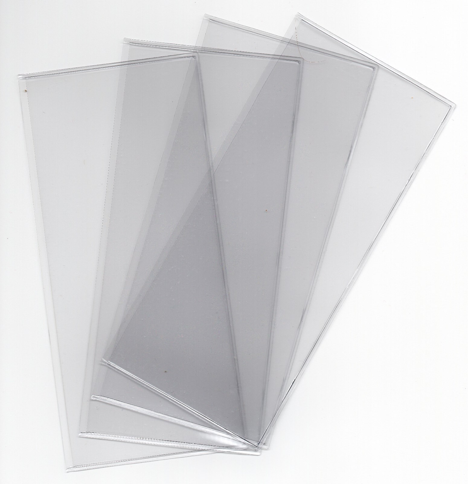 1 - GUARDHOUSE SMALL CURRENCY HOLDER 3 1/8" x 5 1/4" UNPLASTICIZED 7 mil SLEEVES