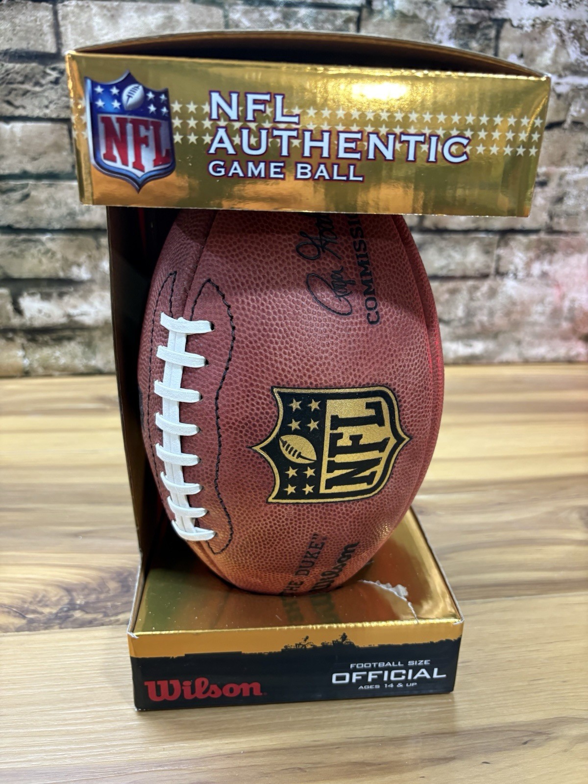 Andrew Luck Indianapolis Colts Signed “The Duke” Football