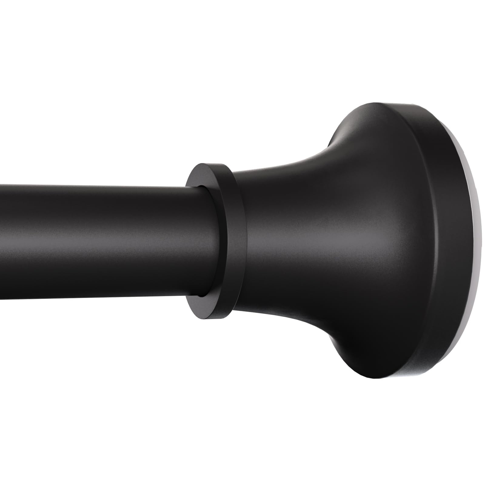 Tension Curtain Rod, Extra Long Outdoor Curtain Rod 43-100 Inch Adjustable, 1.1