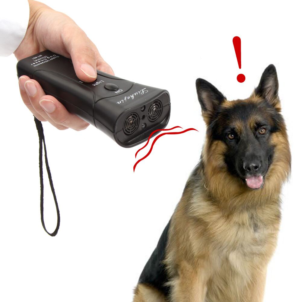 Petgentle Ultrasonic Anti Dog Barking Pet Trainer LED Light Gentle Chaser Device