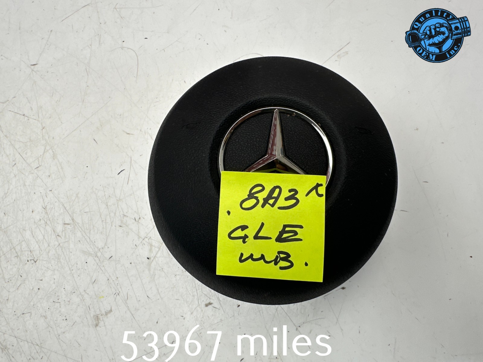 20-23 MERCEDES A CLA EQB GLA GLB GLC GLE FRONT LEFT DRIVER STEERING WHEEL AIRBAG