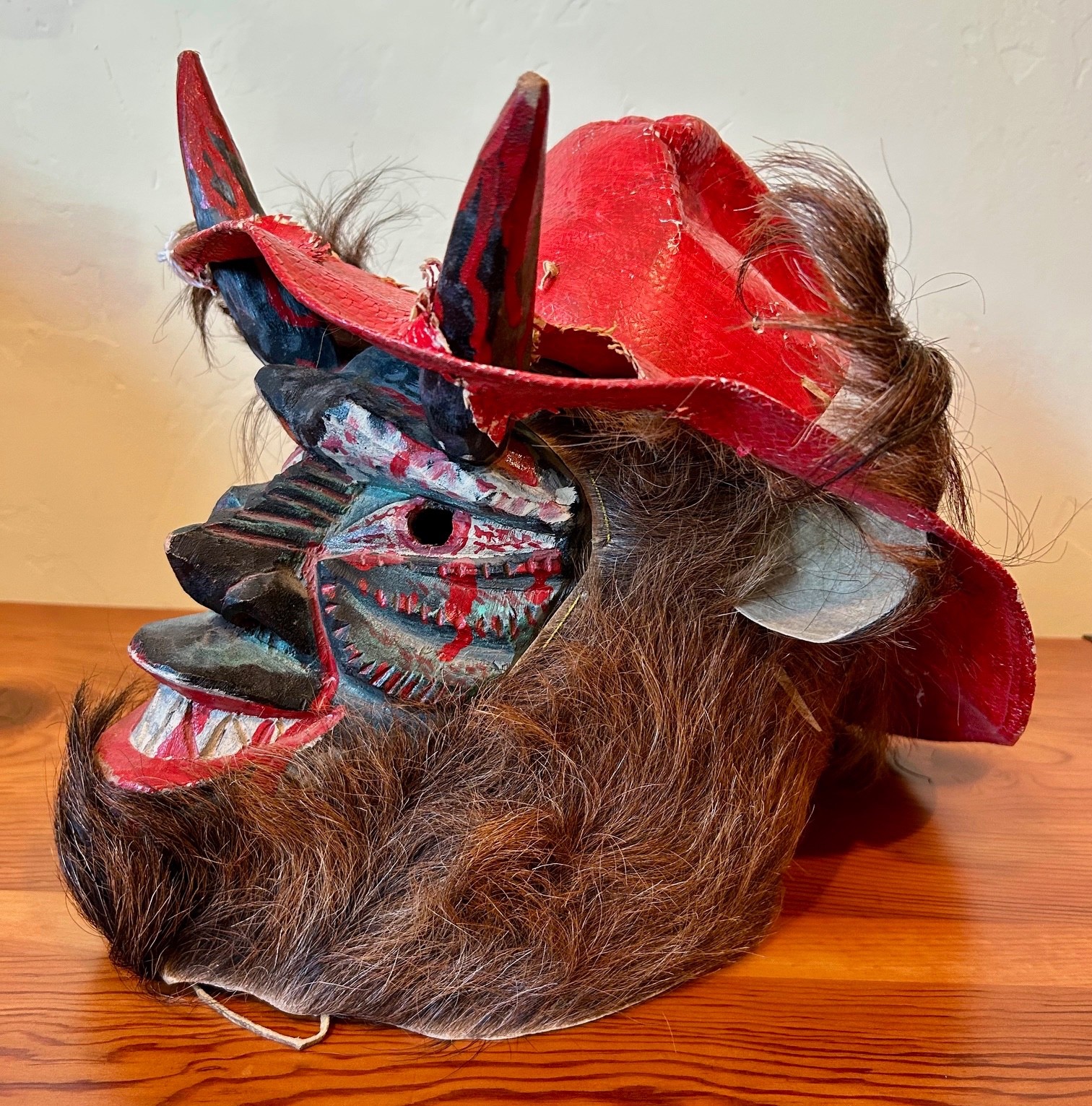 Mayo Indian Fariseo Danced Mask, Lent, Cuaresma