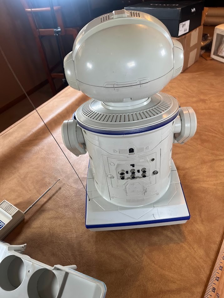 Vintage Hearoid Harold Omnibot Robot Japan Voice Command Module Tray