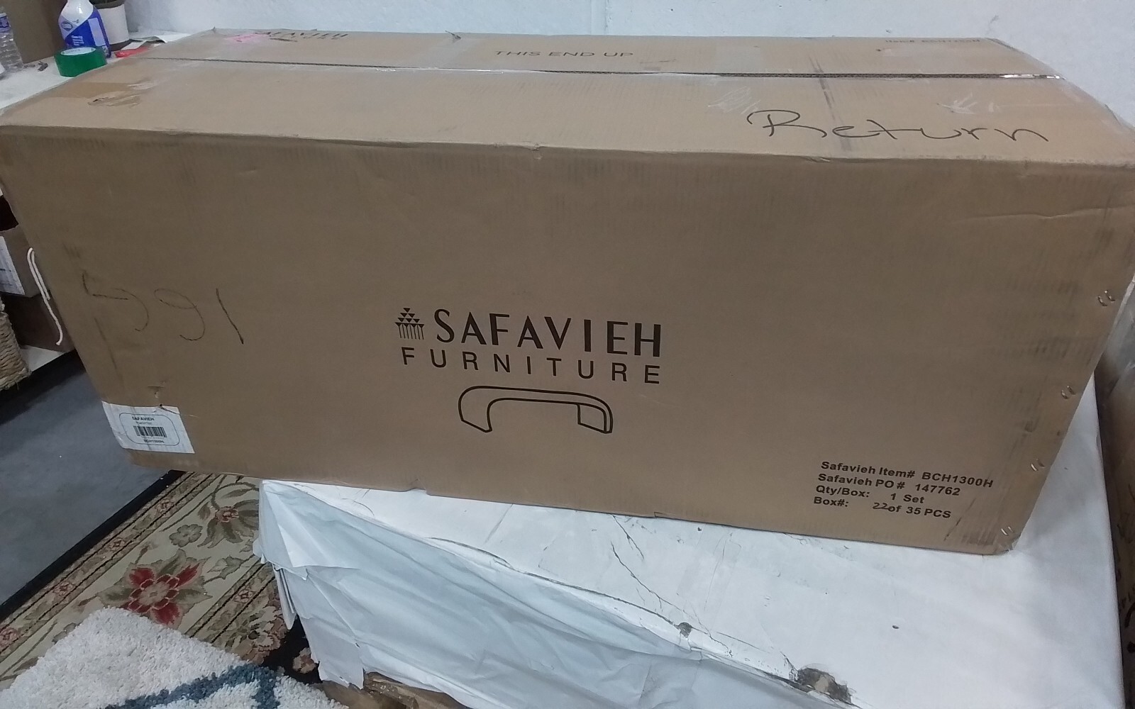 Safavieh TENKO BENCH, Reduced Price 2172751600 BCH1300H