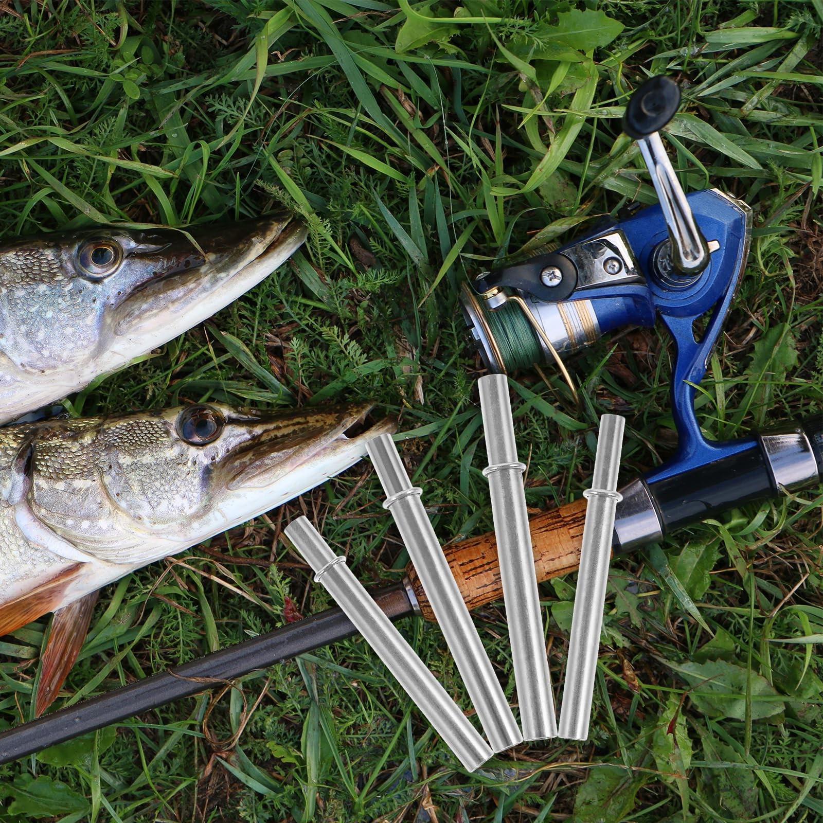 Milisten Fishing Rod Ferrule Connector Tube 2.95 7.50X0.50X0.50CM, As Shown