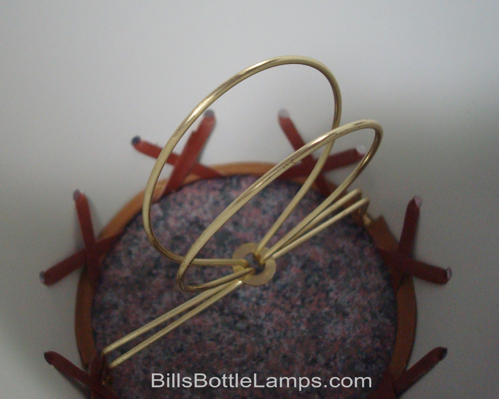 Rustic "Bulb Clip" BEAR Scene Table Desk Light LAMP SHADE Cottage Cabin Decor