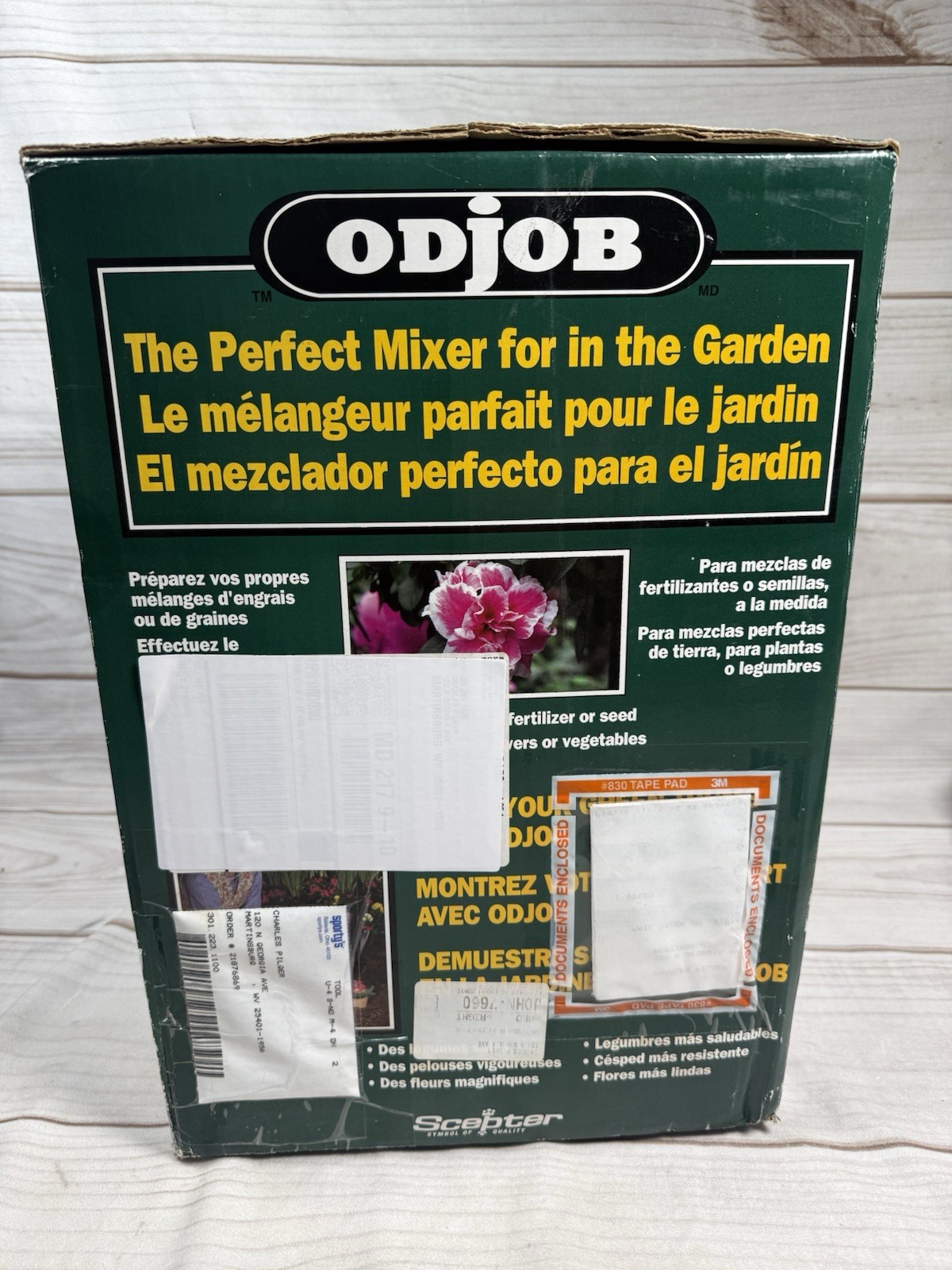 Odjob The Mixing System The Revolutionary Mixing System Concrete 40-80 Lb Bags