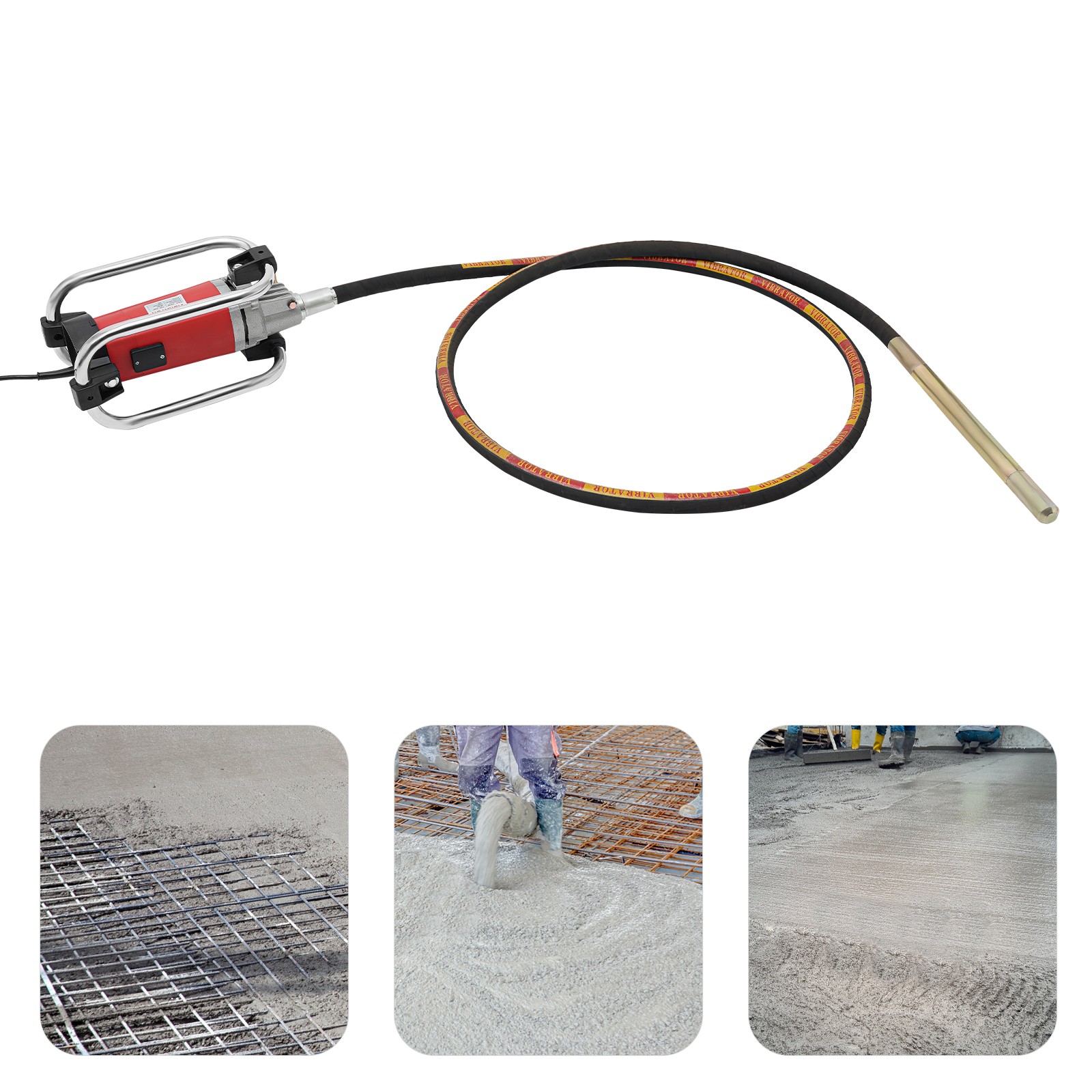 Concrete Vibrator Concrete Vibrating Hand Held Electric Concrete Vibrating Tool