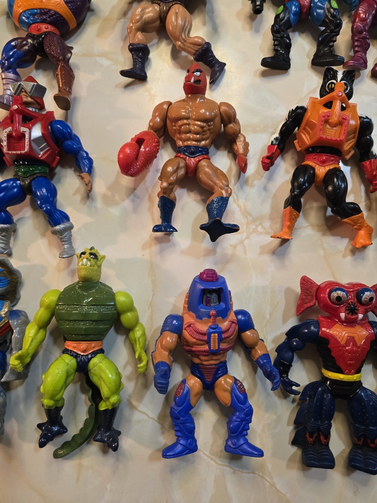 Lot Of 21 MOTU Action Figures w/ Some Accessories Original Vintage He-Man