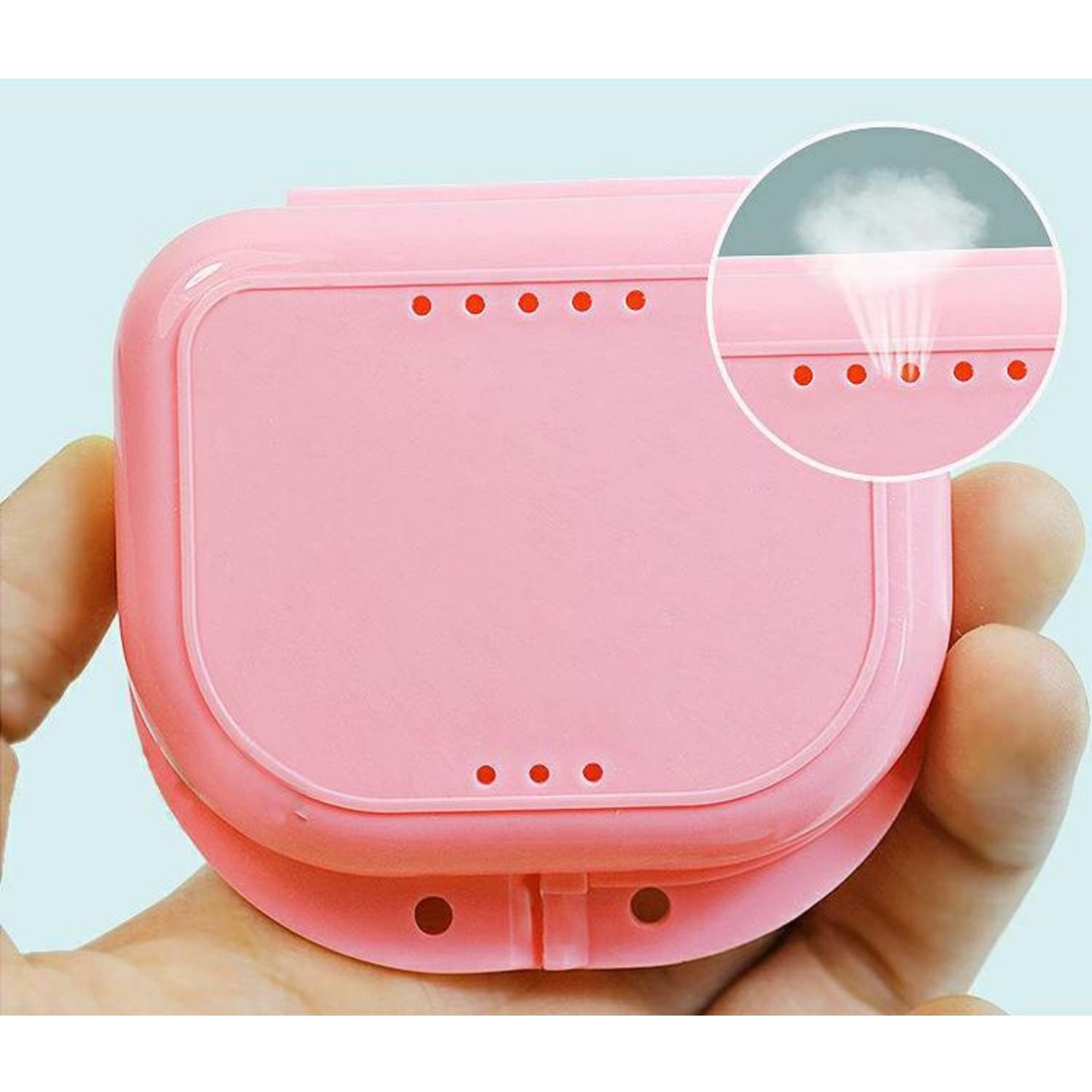 1 Pc Dental Orthodontic Mouthguard Retainer Night Guard Denture Storage Case Box