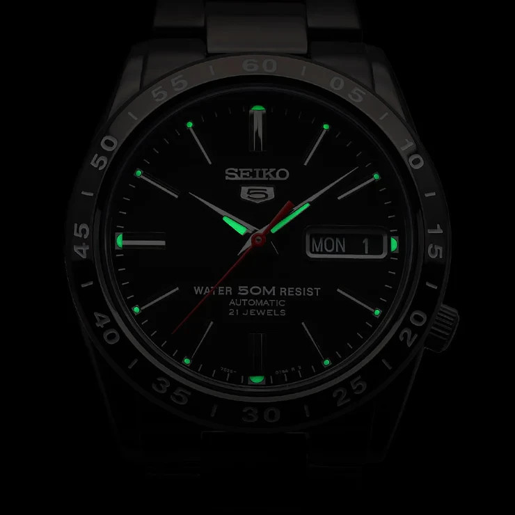 Seiko 5 Automatic SNKE03K1(SNKE03KC) Black Dial 21 Jewels Men's Watch NEW Japan