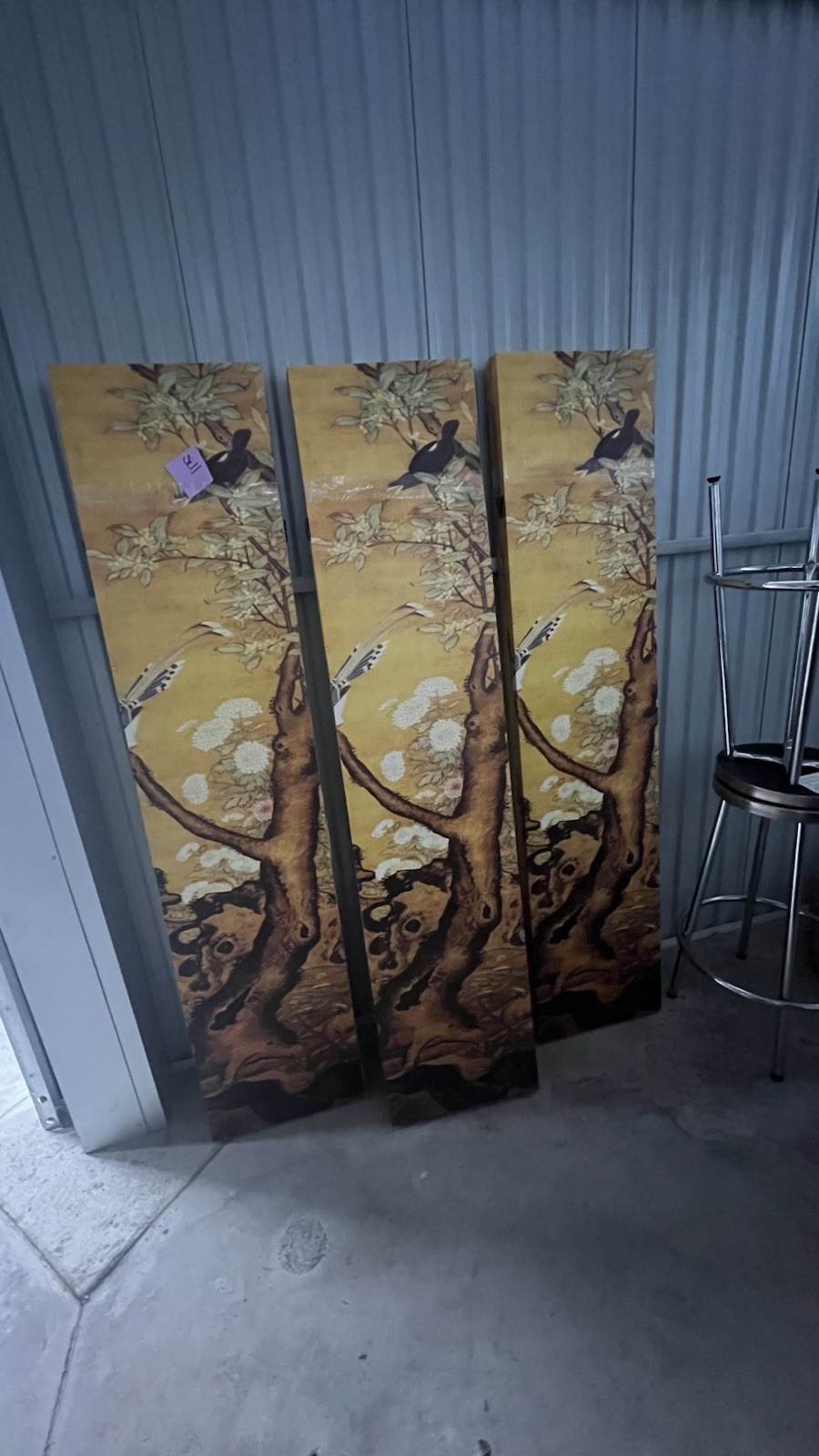 OrientalFurniture 6 ft Double Sided Asian Landscape Canvas Room Divider