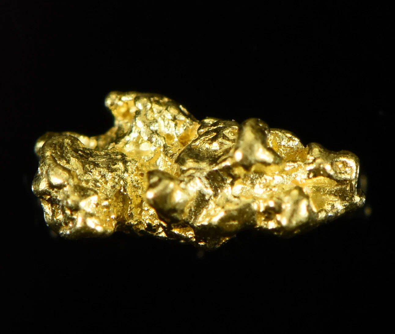Natural Gold Nugget Australian .26 Gram Genuine
