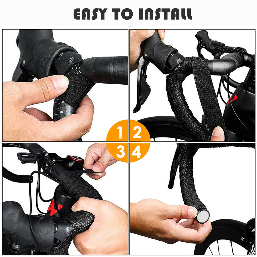 Bicycle Handlebar Tape Cycling Road Bike Soft EVA Non-Slip Handle Bar Wrap Strap