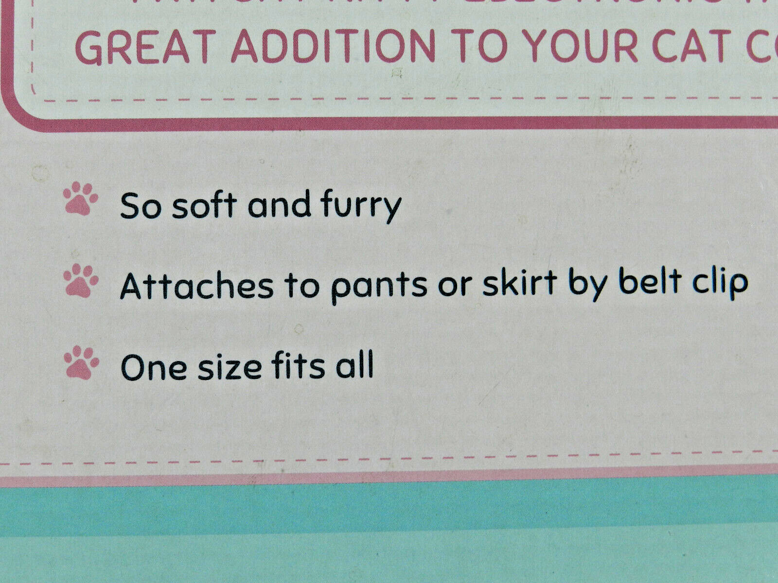 ThinkGeek Electronic Black Cat Tail Costume