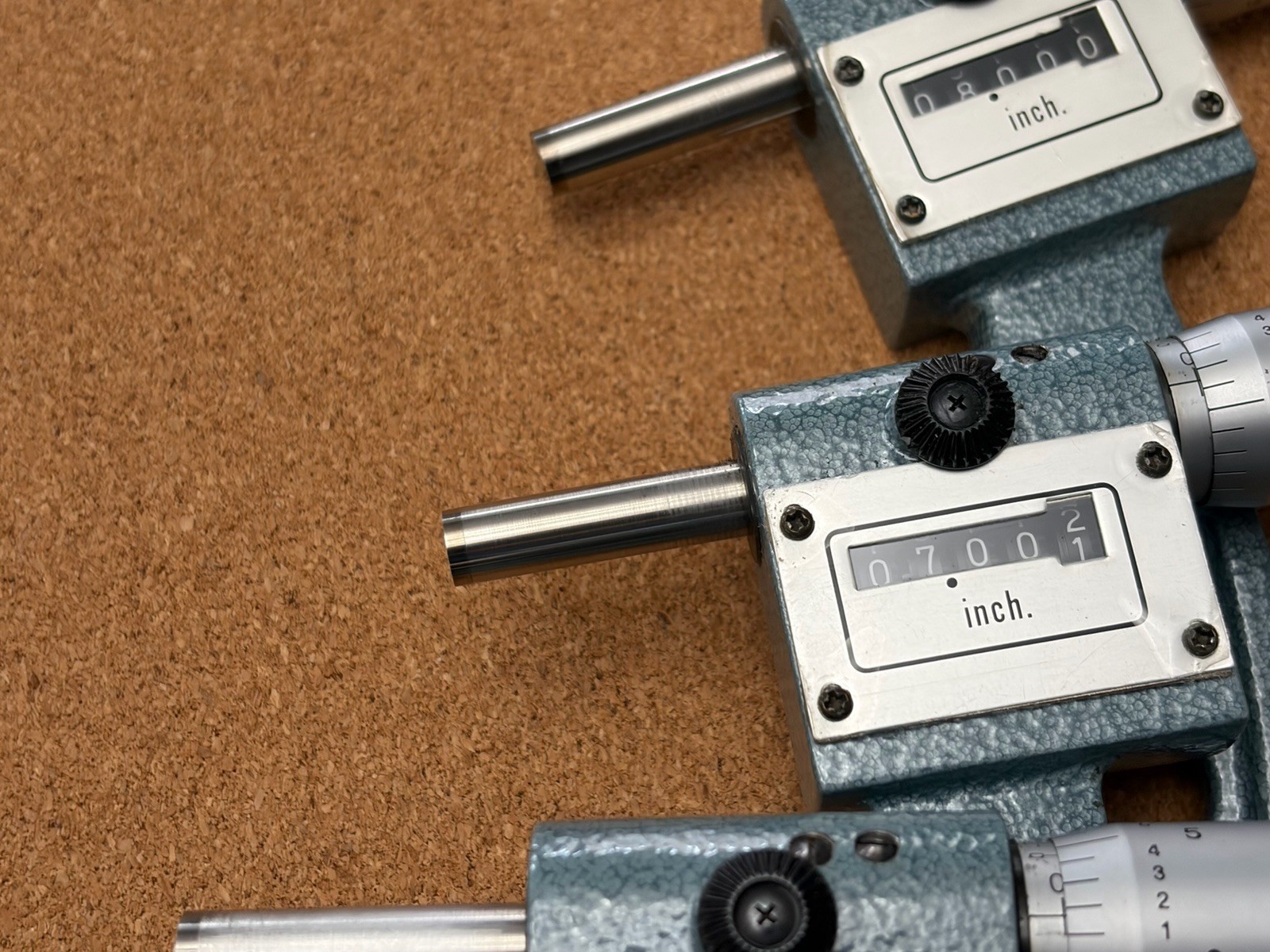 Mitutoyo Mechanical O.D. Micrometer Set 6”-12” Excellent Condition!!!!