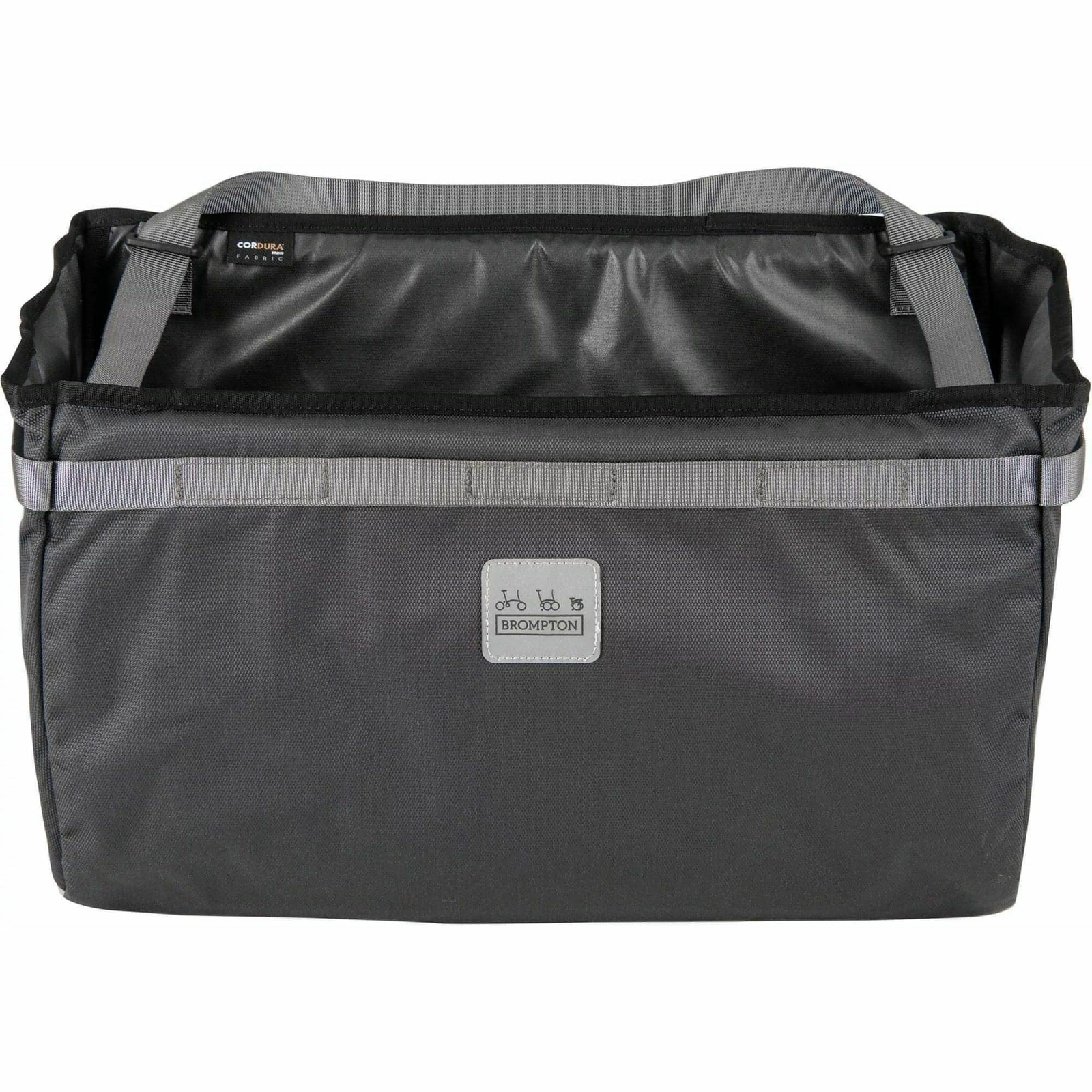 Brompton Borough Large Basket Bag - Grey