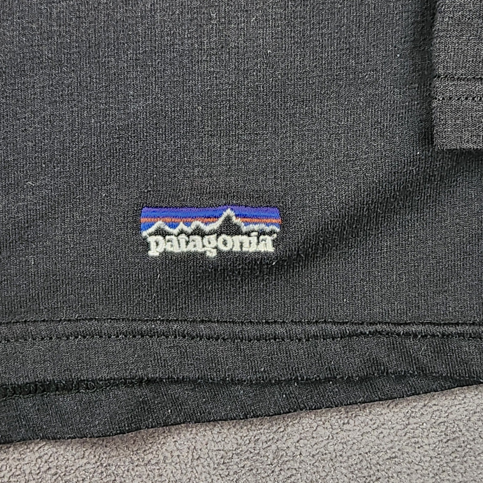 Vintage Patagonia Regulator 1/4 Zip Base Layer Mens XL Black Long Sleeve 90s USA